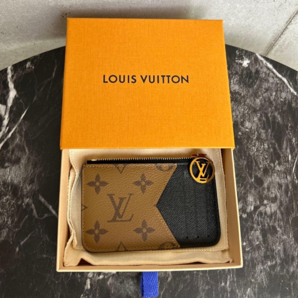 Louis Vuitton Black Romy Card Holder
